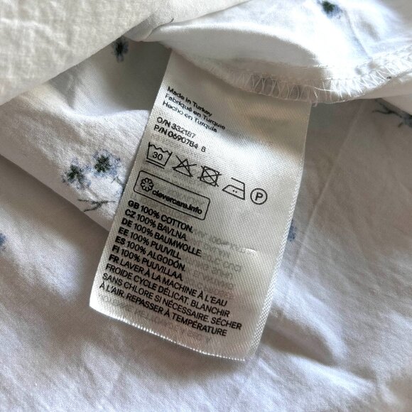 H&M Puff Sleeve Floral Blouse ASO My ID is Gangnam Beauty - Picture 7 of 9